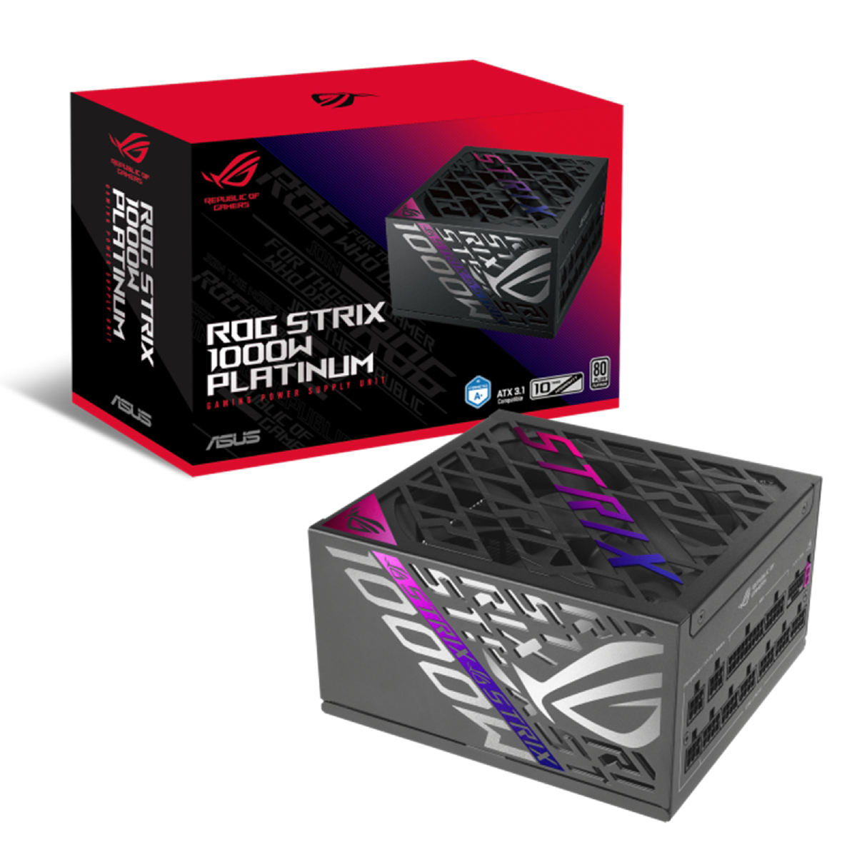 ASUS ROG-STRIX-1000P-GAMING / 1000W 80 Plus Platinum