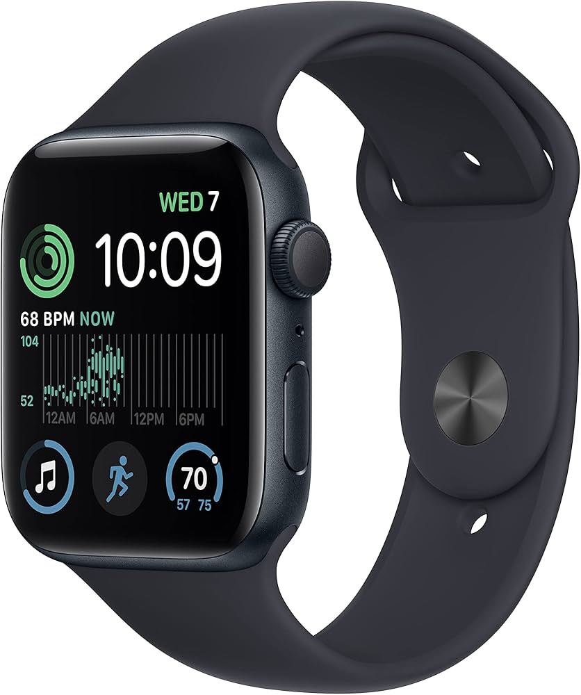 Apple Watch SE 2 44mm / Sport Band Black/ large