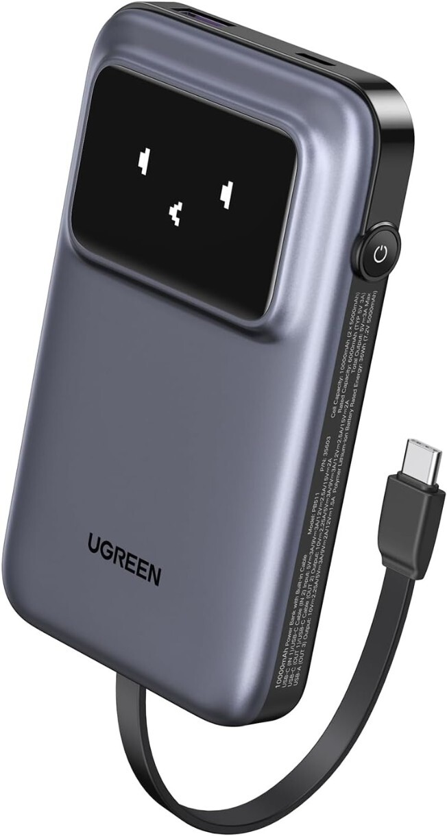 UGREEN Uno 10000mAh 20W Grey