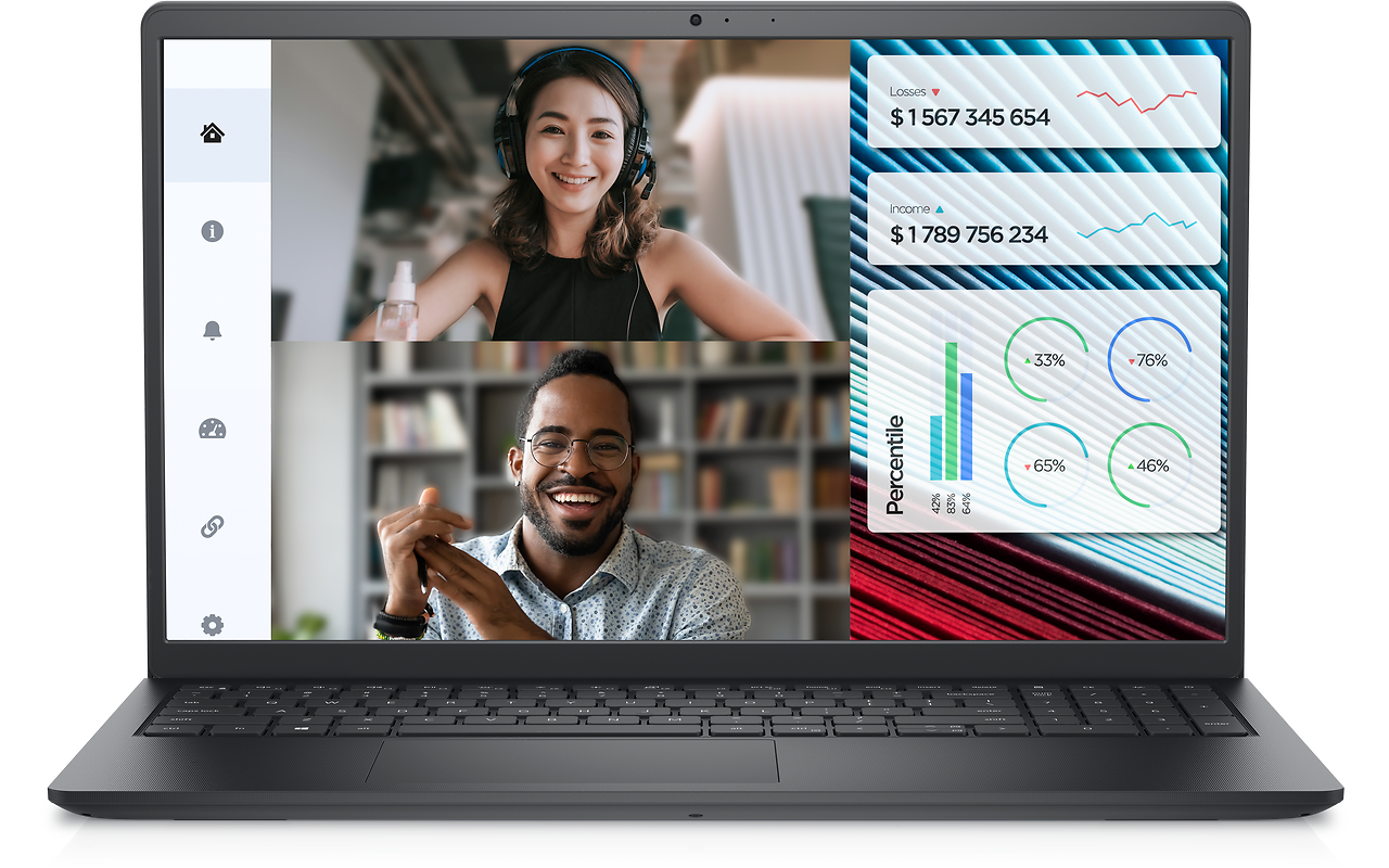 DELL Vostro 3520 / 15.6 FullHD / Core i5-1235U / 16GB RAM / 512GB NVMe / Intel Iris Xe /