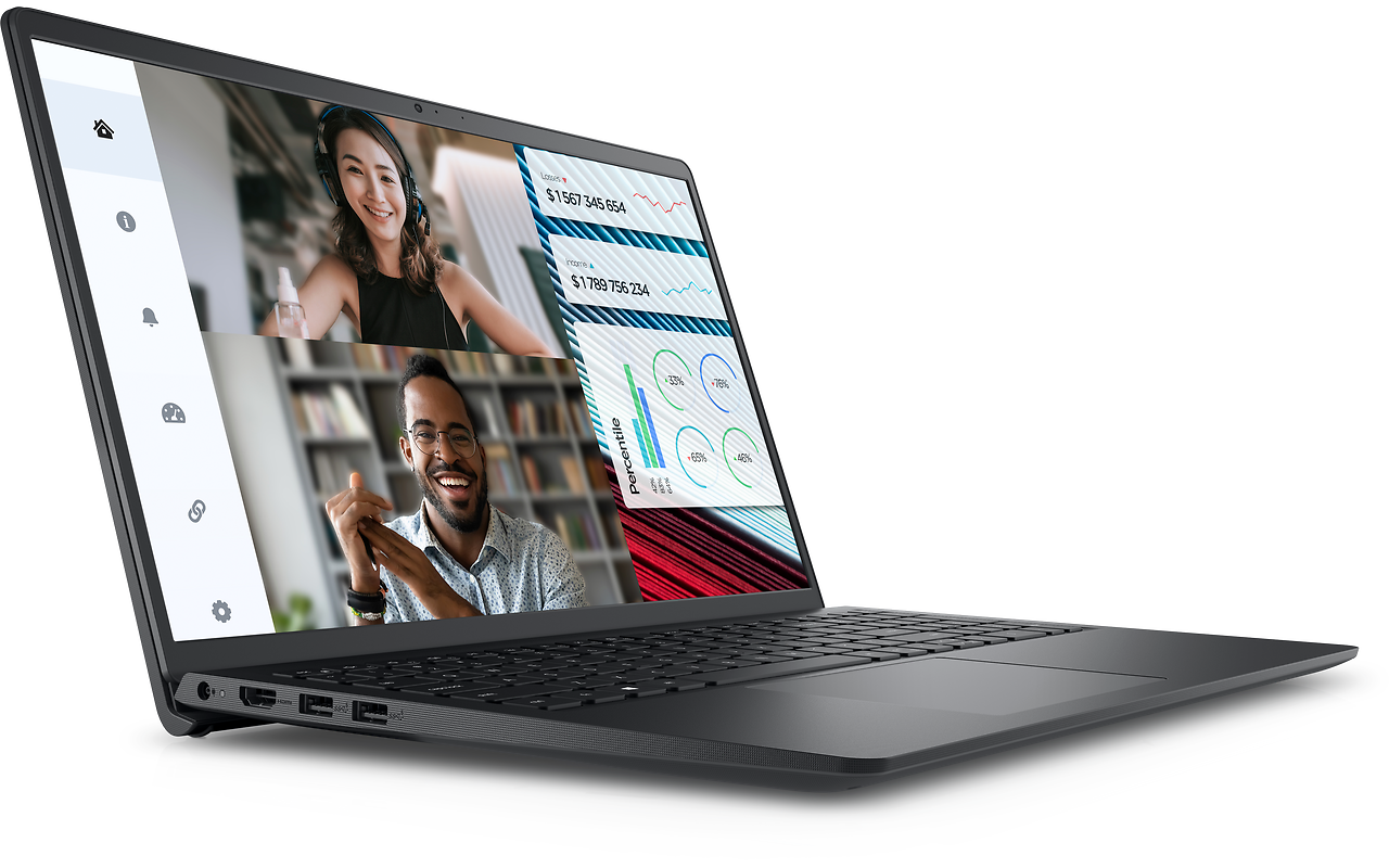 DELL Vostro 3520 / 15.6 FullHD / Core i5-1235U / 16GB RAM / 512GB NVMe / Intel Iris Xe /