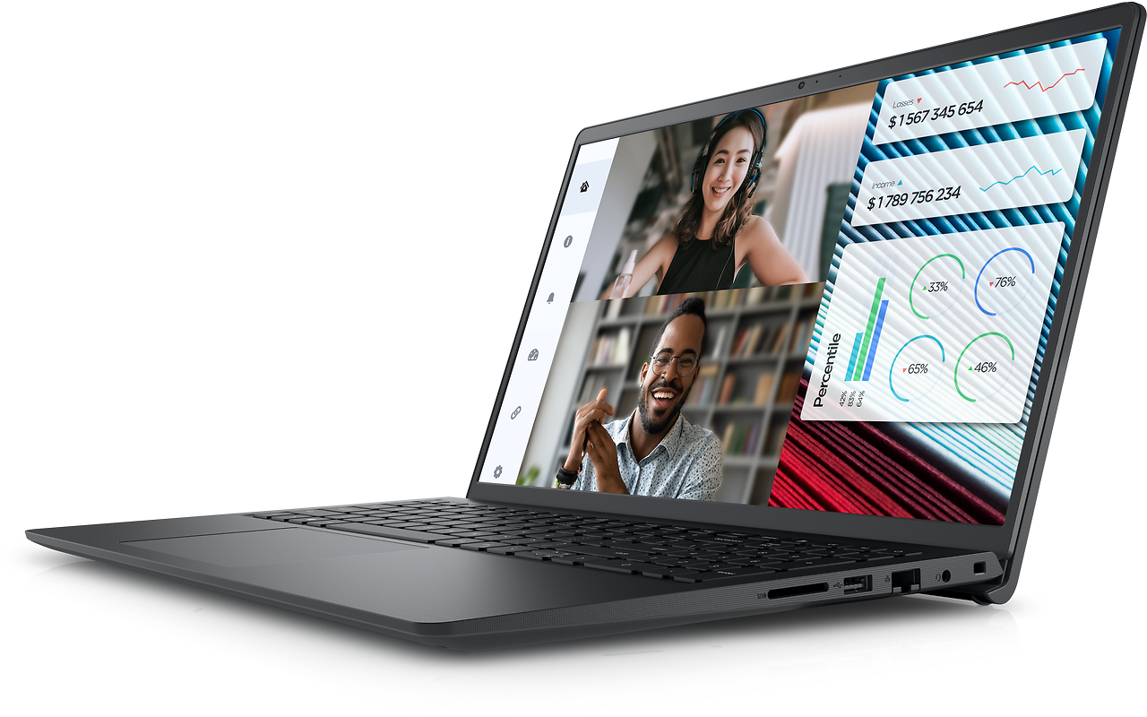DELL Vostro 3520 / 15.6 FullHD / Core i5-1235U / 16GB RAM / 512GB NVMe / Intel Iris Xe /