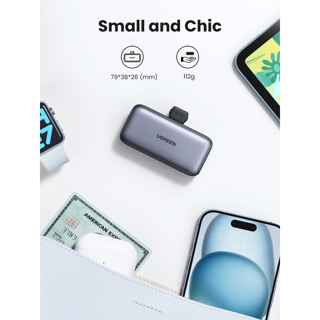 UGREEN Nexode Mini / 5000mAh 22.5W