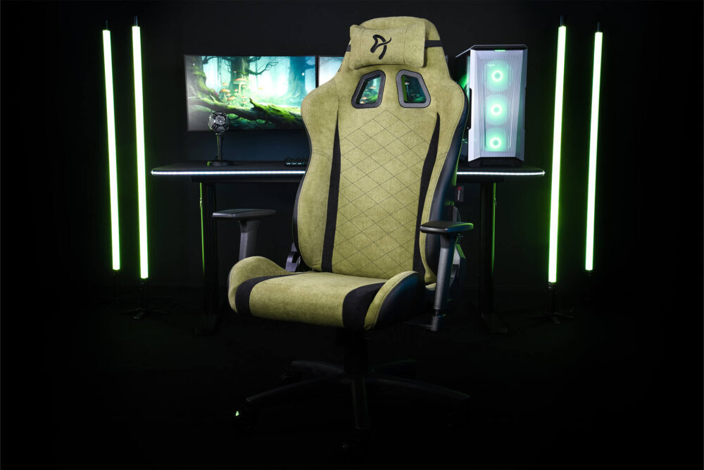Arozzi Avanti SoftFabric Acid Green