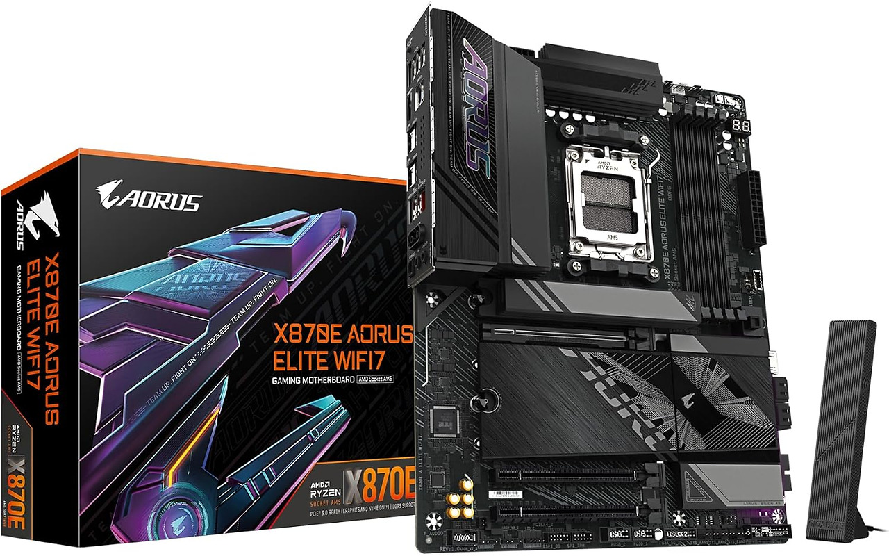 GIGABYTE X870E A ELITE WI-FI 7 / ATX AM5 DDR5 8200