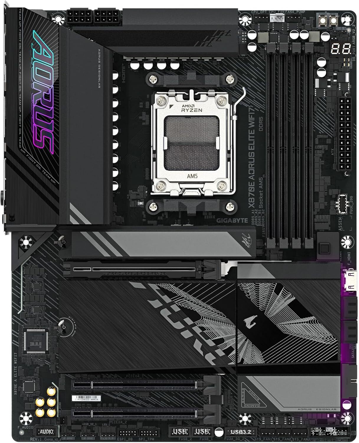 GIGABYTE X870E A ELITE WI-FI 7 / ATX AM5 DDR5 8200