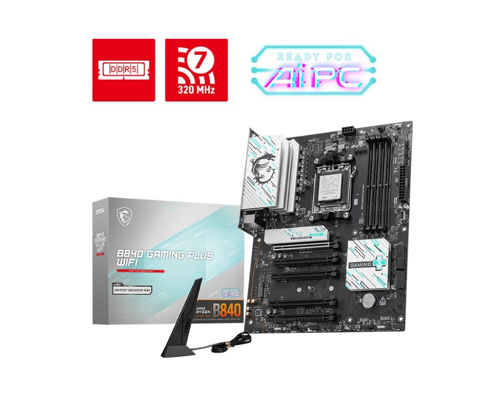 MSI B840 GAMING PLUS WI-FI