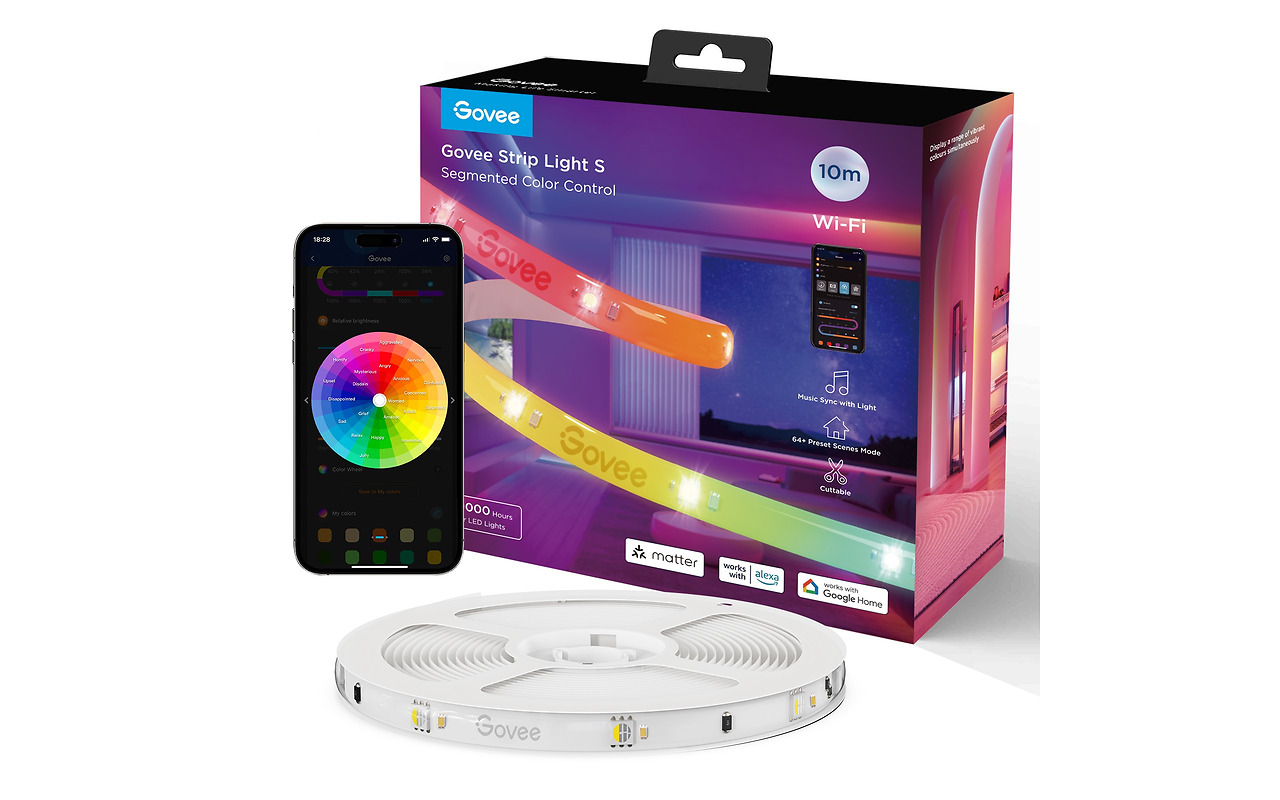 GOVEE RGBIC S LED Strip Light 10m / H612CCD1