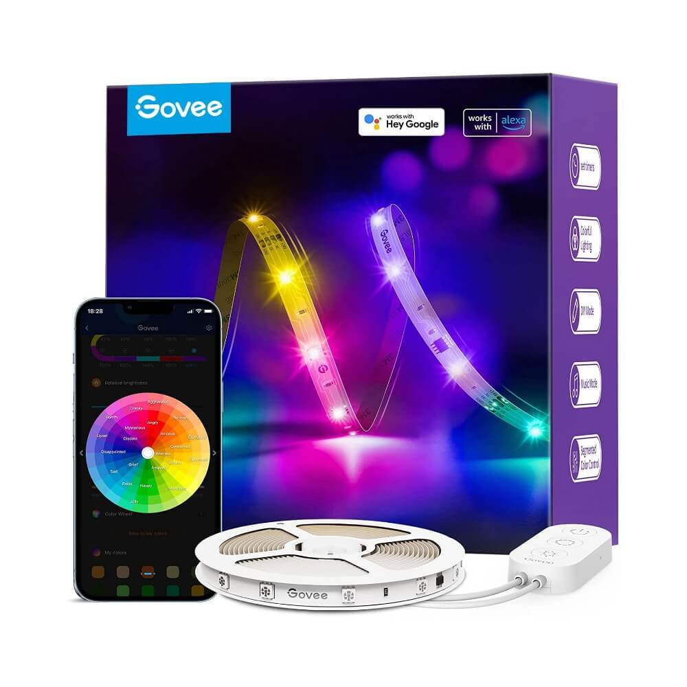 GOVEE RGBIC Basic LED Strip Light 10m / H618C3D1