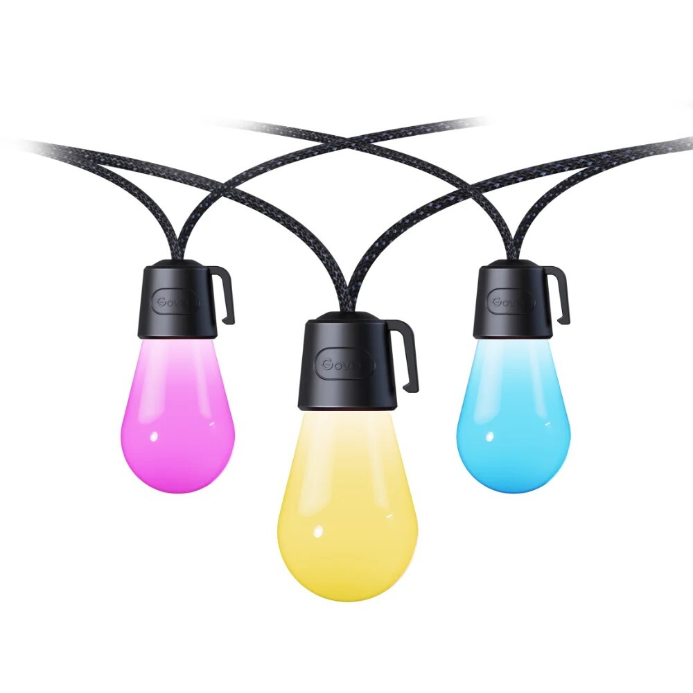 GOVEE RGBIC Smart Outdoor String Lights 15m / H70203B1