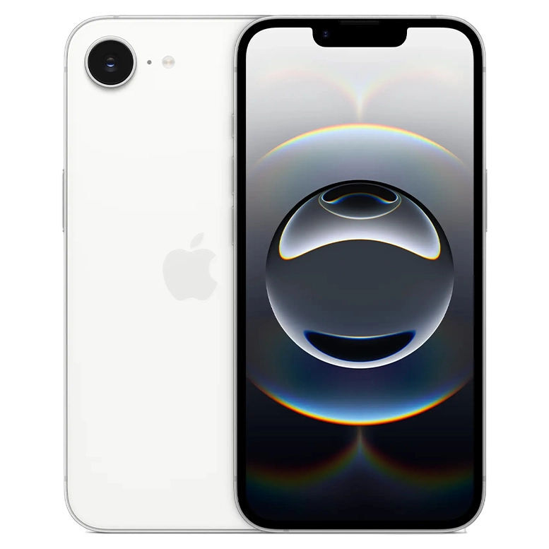 Apple iPhone 16e -"6.1 Super Retina XDR OLED / Apple A18 / 8GB / 128GB / 4005mAh"- White