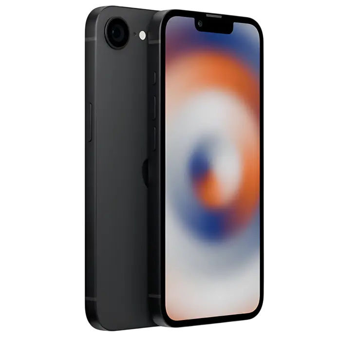 Apple iPhone 16e -"6.1 Super Retina XDR OLED / Apple A18 / 8GB / 128GB / 4005mAh"- Black