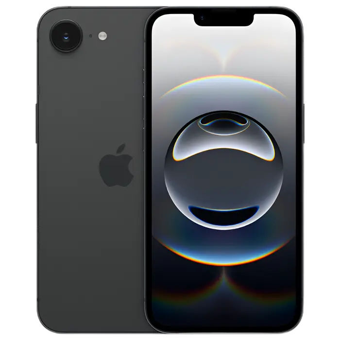 Apple iPhone 16e -"6.1 Super Retina XDR OLED / Apple A18 / 8GB / 128GB / 4005mAh"- Black
