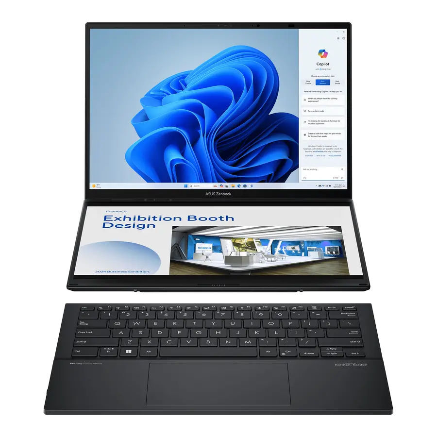 ASUS Zenbook DUO OLED UX8406CA / 14 OLED 3K Touch / Core Ultra 9 285H 32Gb LPDDR5X / 2.0Tb SSD / Intel Arc / Windows 11 Home