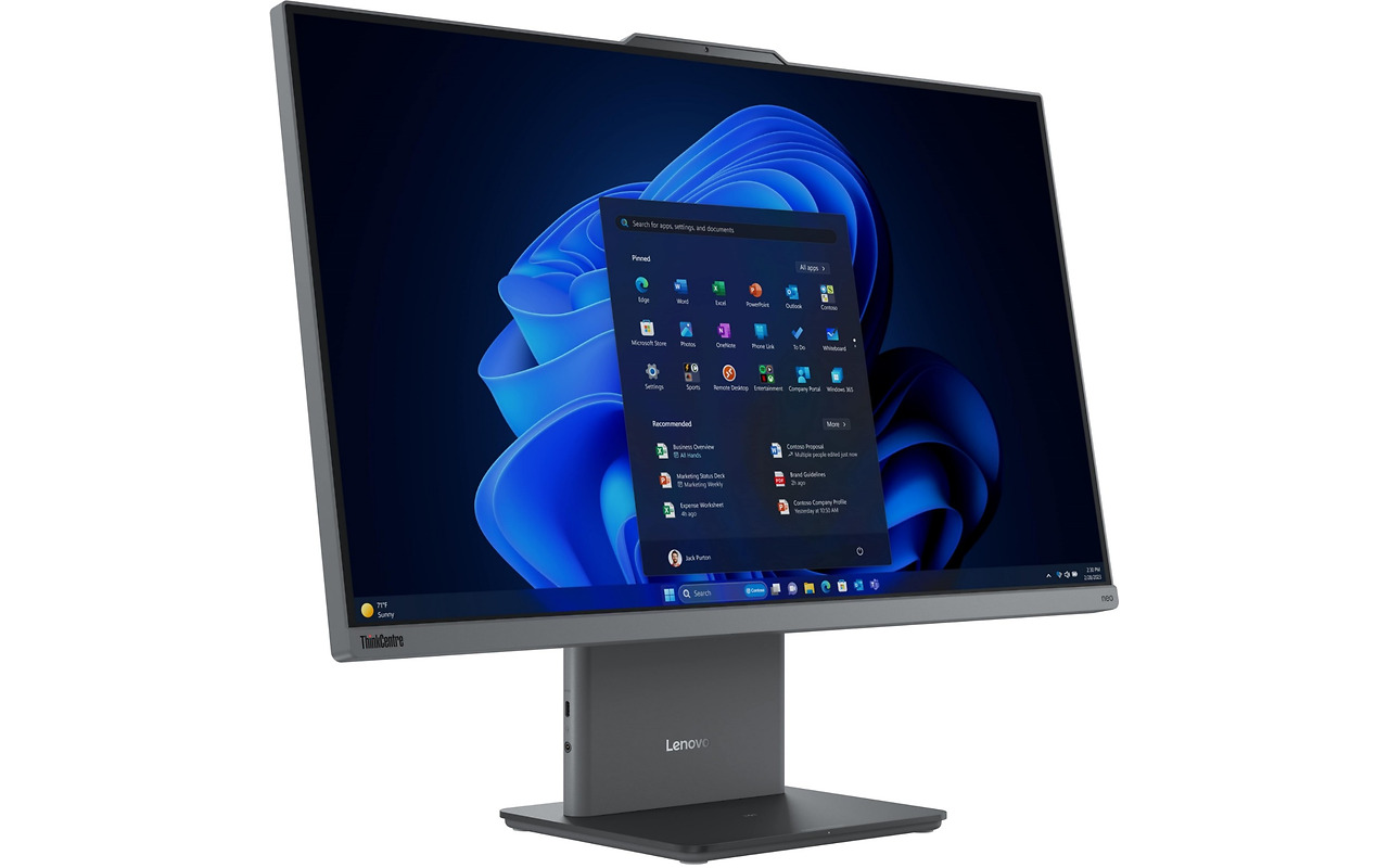 Lenovo AIO ThinkCentre neo 50a gen 5 / 23.8 FullHD IPS / Core i7-13620 / 16GB DDR5 / 256GB SSD / no OS