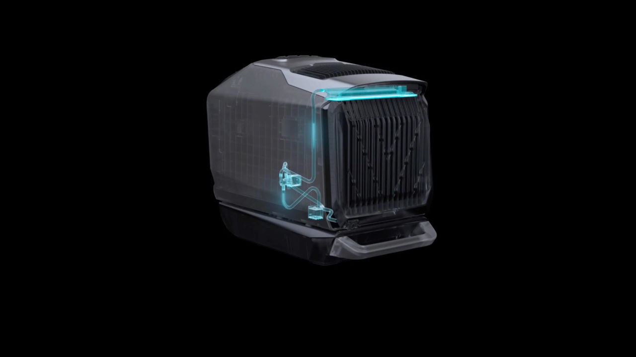 EcoFlow Wave 2 Portable Air Conditioner / 5100BTU/h