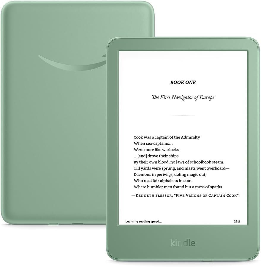 Amazon Kindle 11 2024 Green