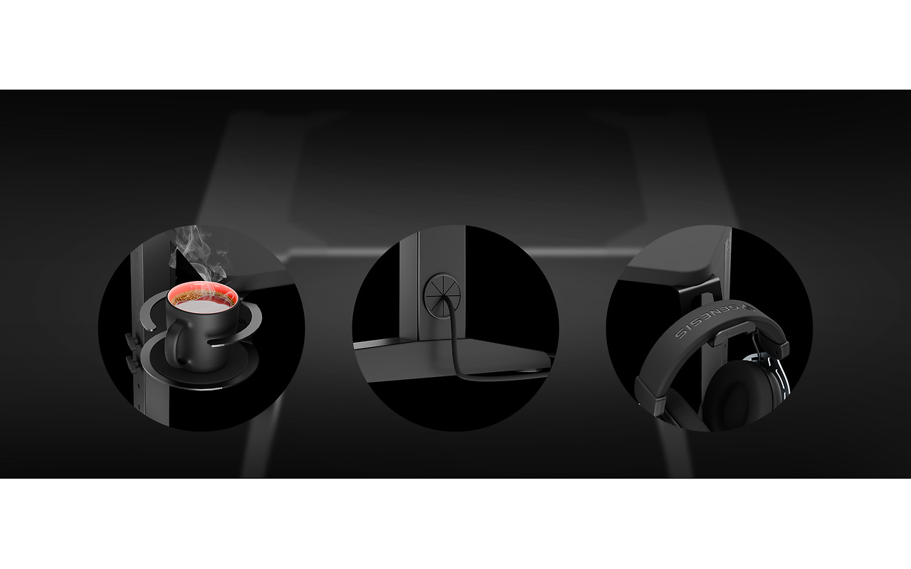 Genesis Desks Gaming Holm Modular 160