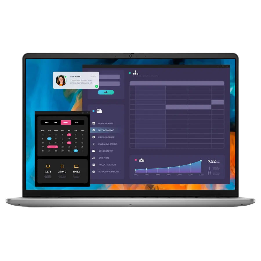 DELL Vostro 5640 / 15 FullHD+ / Core i5-1334U / 16Gb / 512Gb