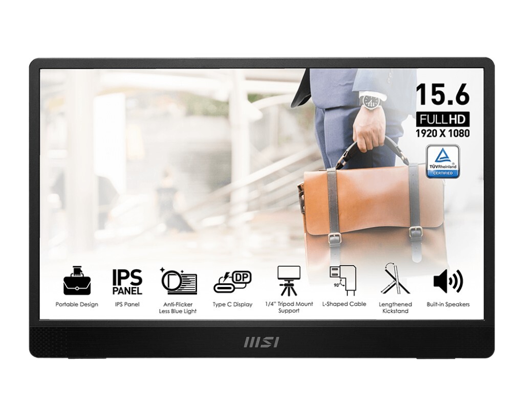 MSI PRO MP161 E2U / 15.6 FullHD