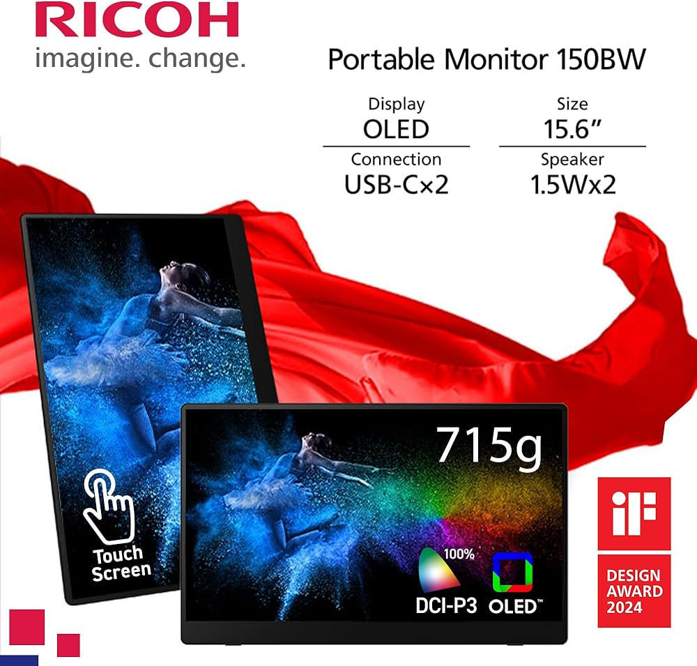 Ricoh 150BW / 15.6 FullHD OLED