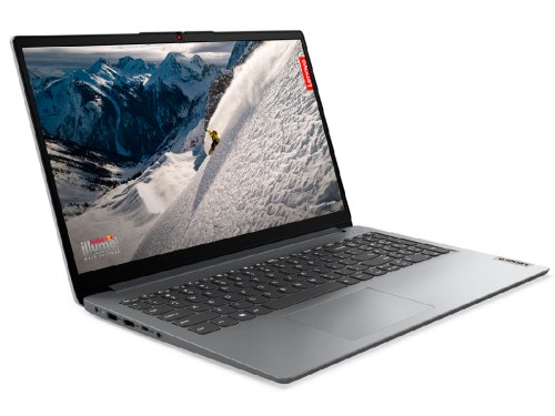 Lenovo IdeaPad 1 15AMN7 / 15.6 IPS FullHD / Ryzen 5 7520U / 8GB LPDDR5 / 512GB NVMe / Radeon 610M / No OS