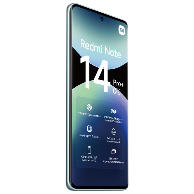 Xiaomi Redmi Note 14 Pro+ 5G / 8GB / 256GB Blue