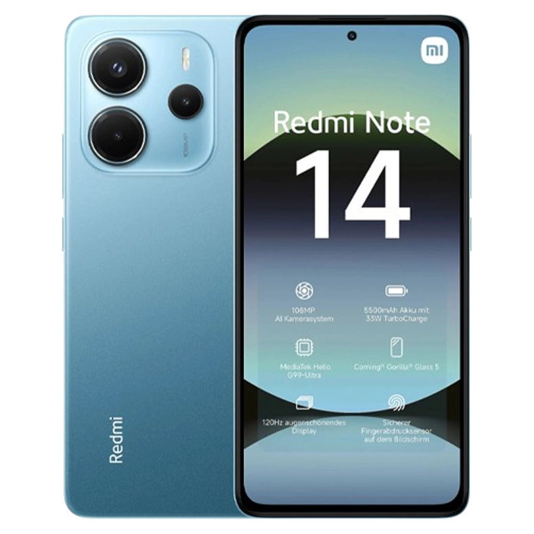Xiaomi Redmi Note 14 4G / 8GB / 256GB Blue