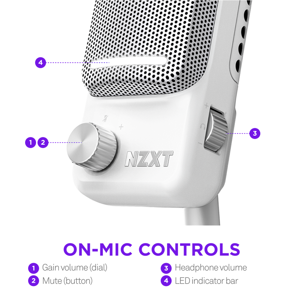 NZXT Capsule Elite White