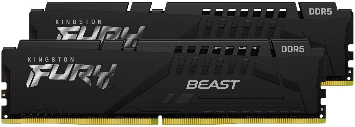 Kingston FURY Beast RGB Black 32GB DDR5 / KF568C34BBAK2-32