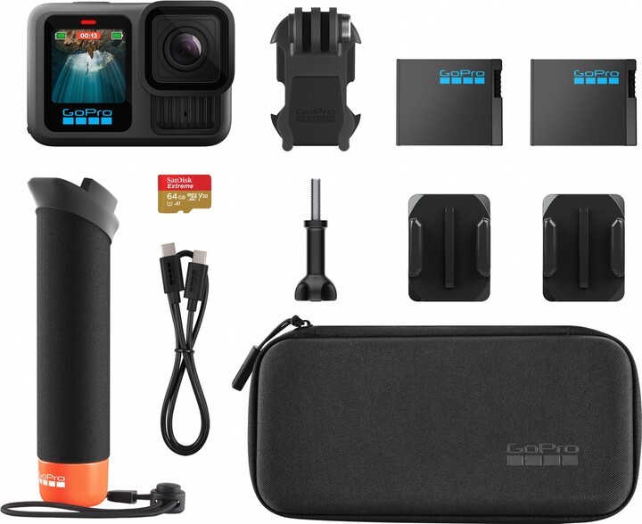 GoPro HERO 13 Black + 64GB + Handler / CHDRB-131-RW
