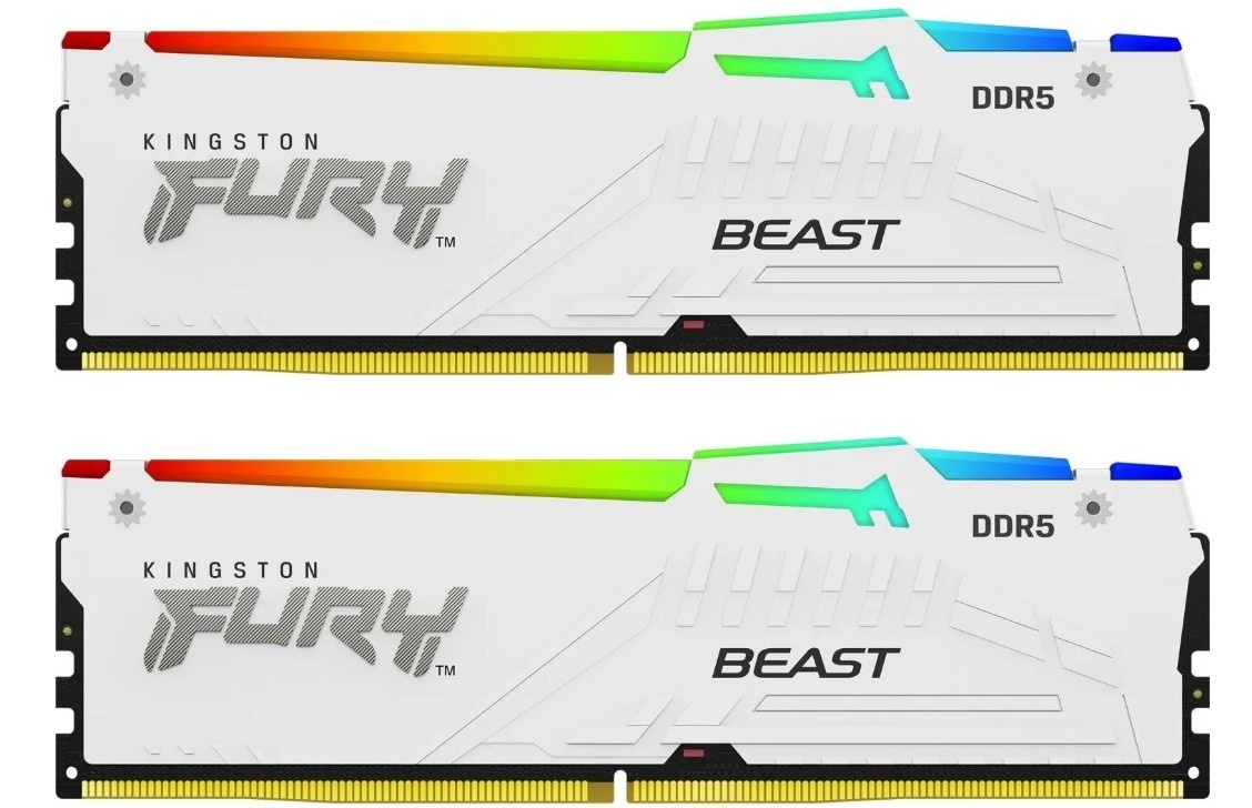 Kingston FURY Renegade White DDR5 RGB KF564C32RWAK2-32