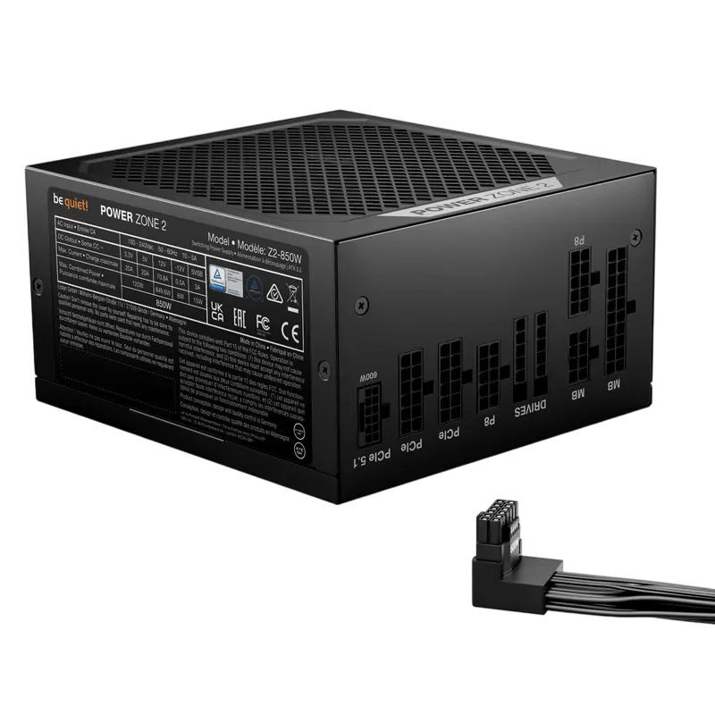 be quiet! POWER ZONE 2 / 850W 80+ Platinum
