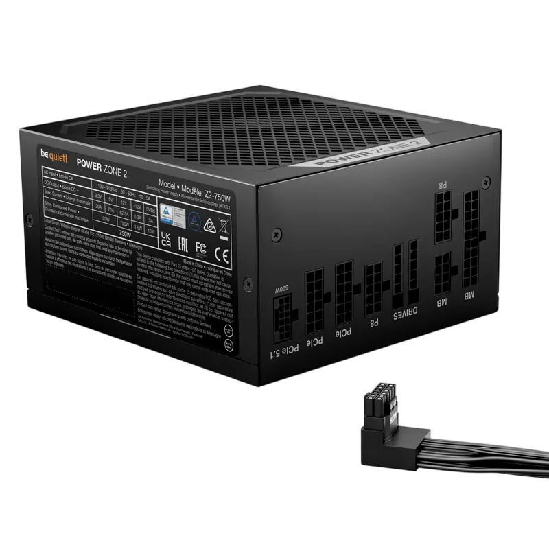 be quiet! POWER ZONE 2 / 750W 80+ Platinum