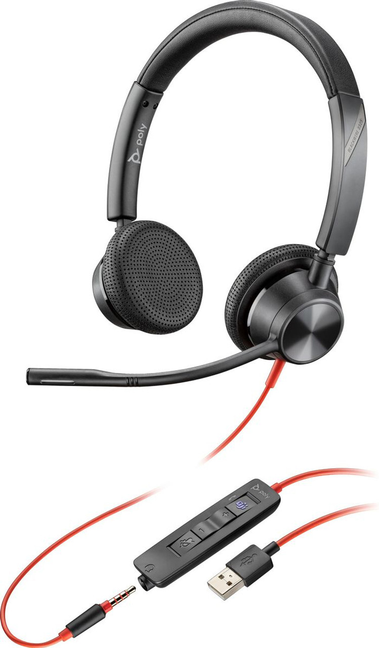 Poly Blackwire 3325-M Stereo USB-A