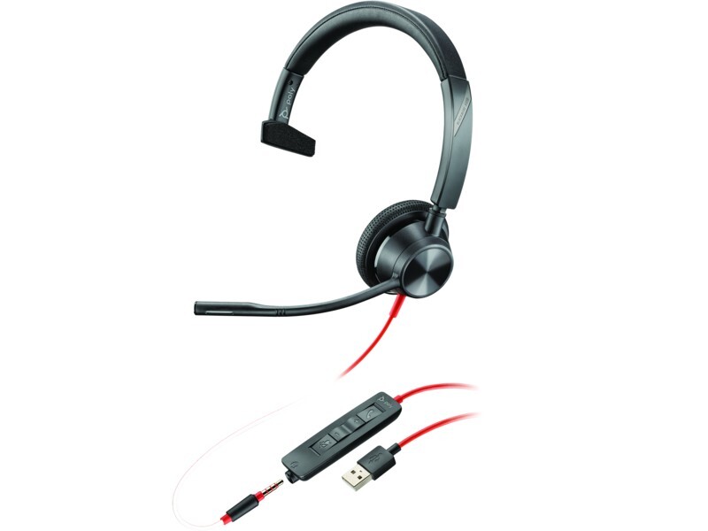 Poly Blackwire 3315 Mono USB-A