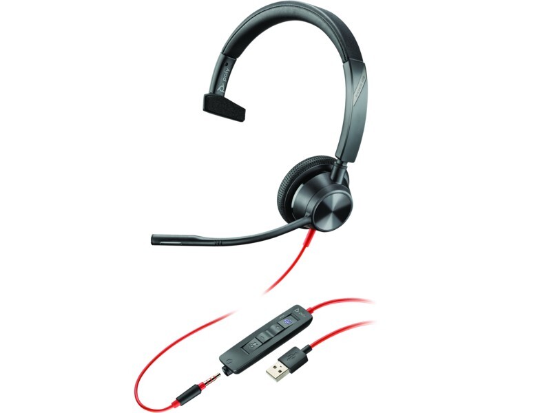 Poly Blackwire 3315-M Mono USB-A