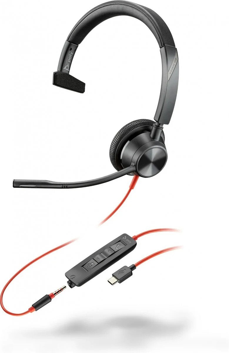 Poly Blackwire 3315 Mono USB-С