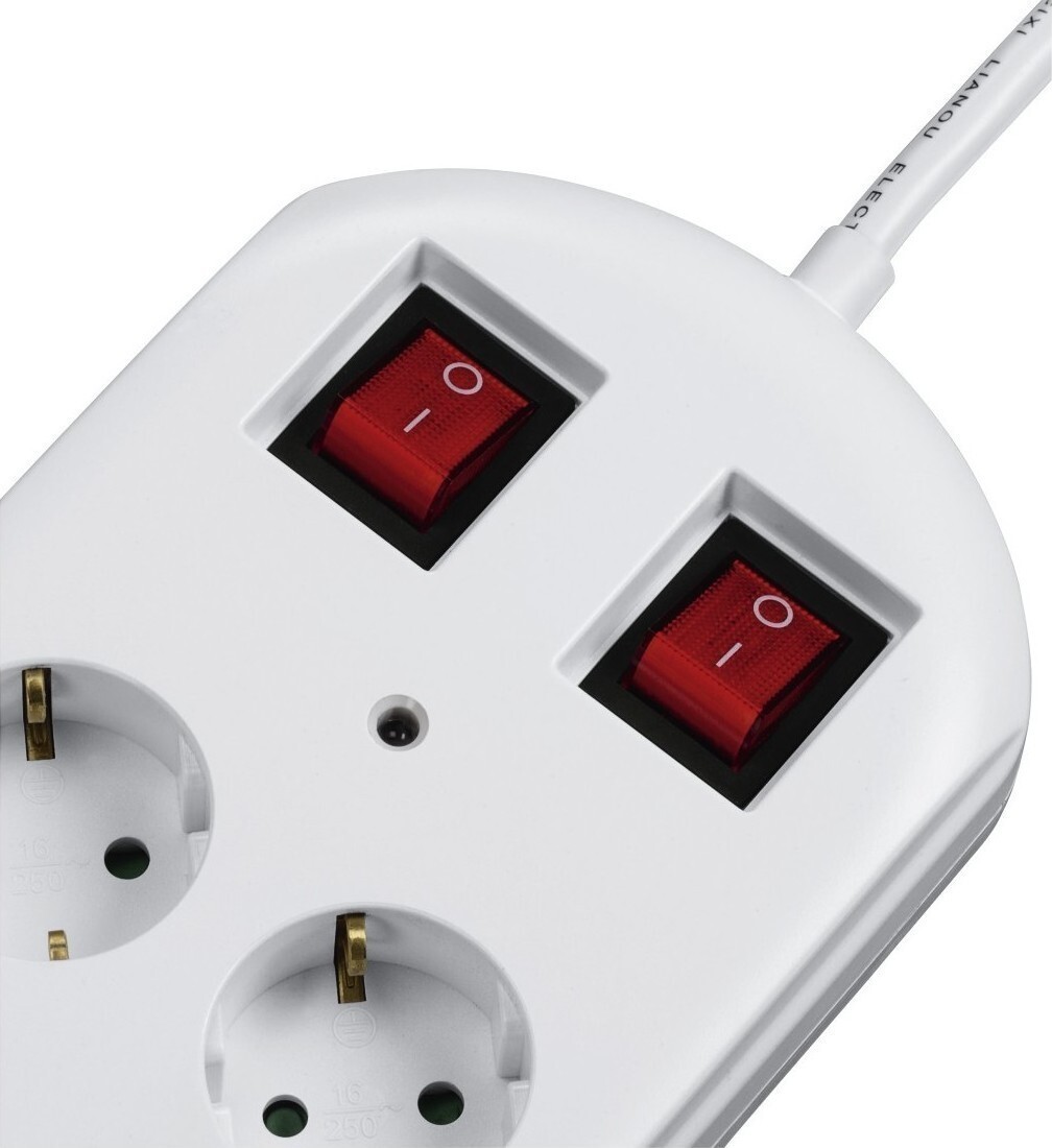 HAMA Power Strip 10-Way 2m