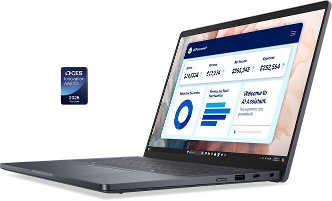 DELL Pro 14 Premium / 14 FullHD+ / Core Ultra 7 268V / 32GB LPDDR5x / 1TB SSD / Windows 11 PRO