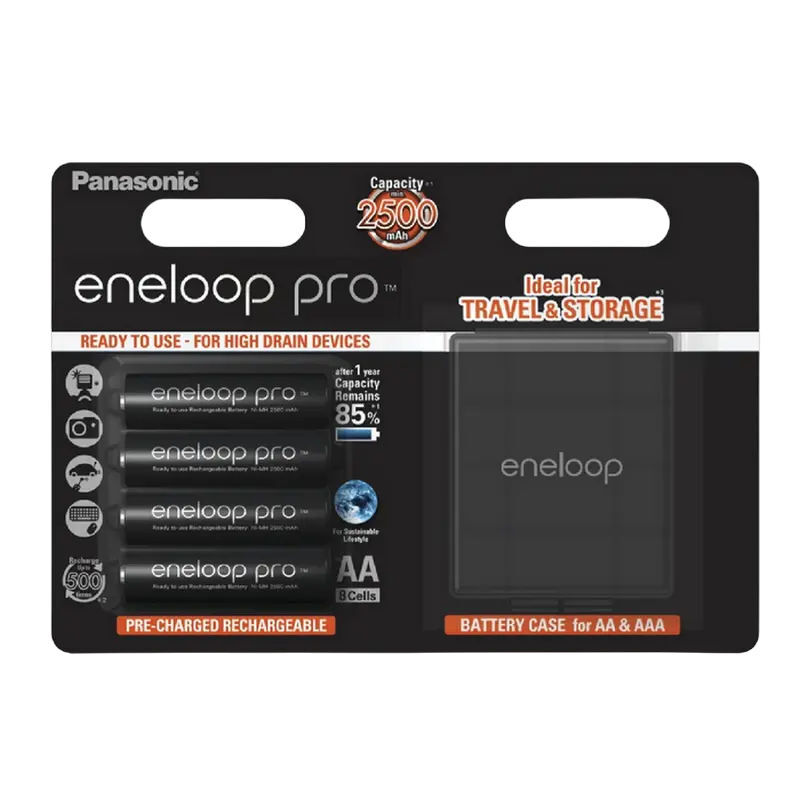 Eneloop AA PRO 2500mAh x4 / BK-3HCDEC4CP