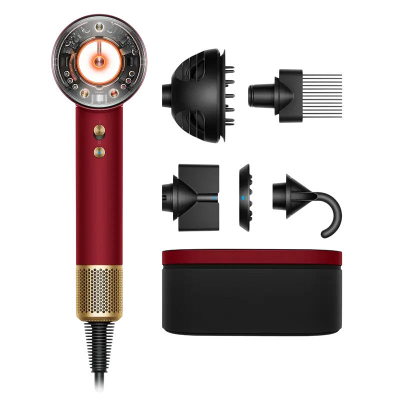 Dyson HD16 Red Velvet / Gold