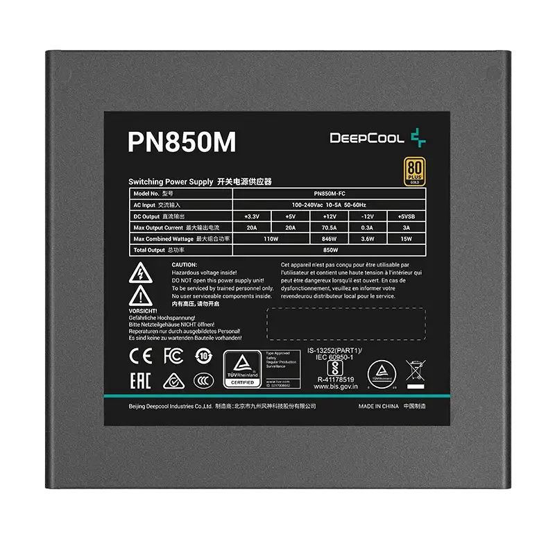 GamerStorm PN850M 850W Black