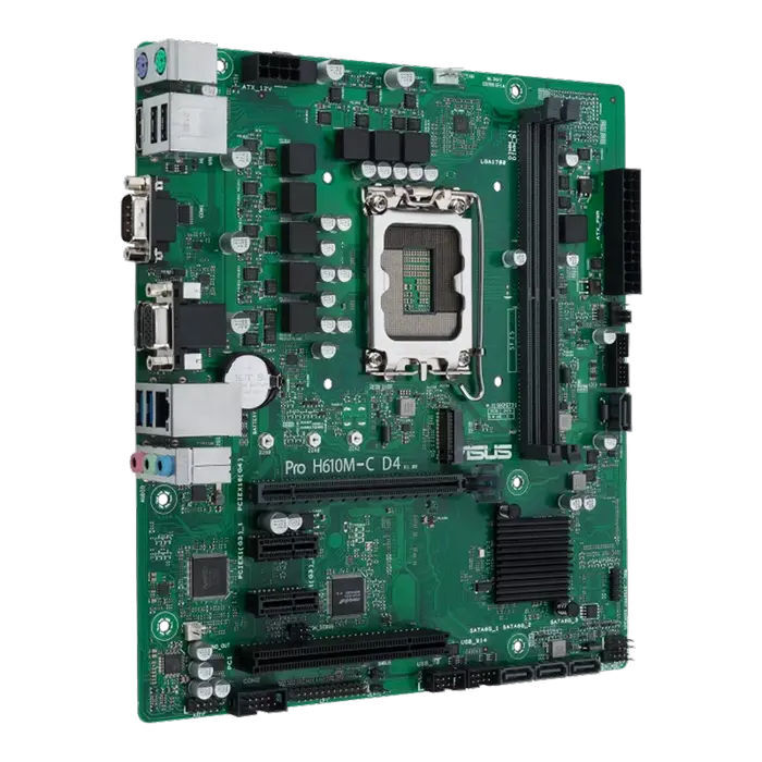 ASUS PRO H610M-C D4-CSM mATX