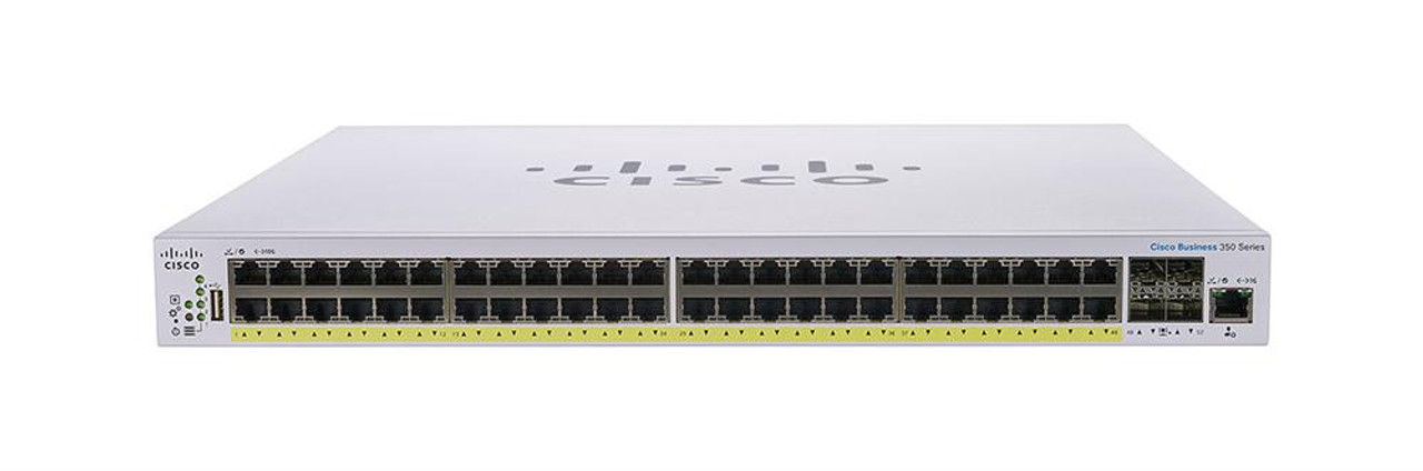 CISCO CBS350-48FP-4G / 48 Gigabit Full PoE Managed