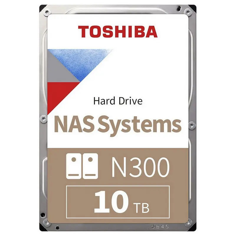 Toshiba N300 NAS Systems 10Tb 3.5 HDD / MN10ADA10TS