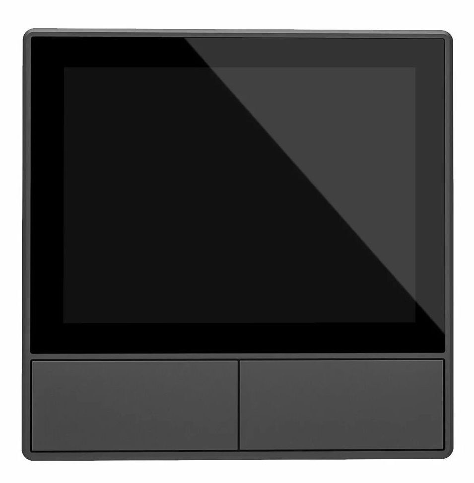 Sonoff Wi-Fi Dual-Channel Smart Scene Wall Switch NSPanel / Neutral Black