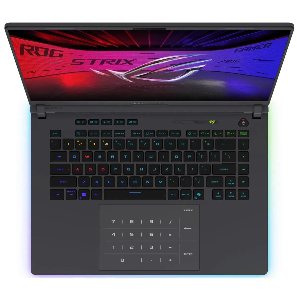ASUS ROG Strix G16 G615LR / 16 Nebula IPS 240Hz / Core Ultra 9 275HX / 16GB DDR5 / 1TB NVMe / GeForce RTX 5070 Ti 12GB GDDR7