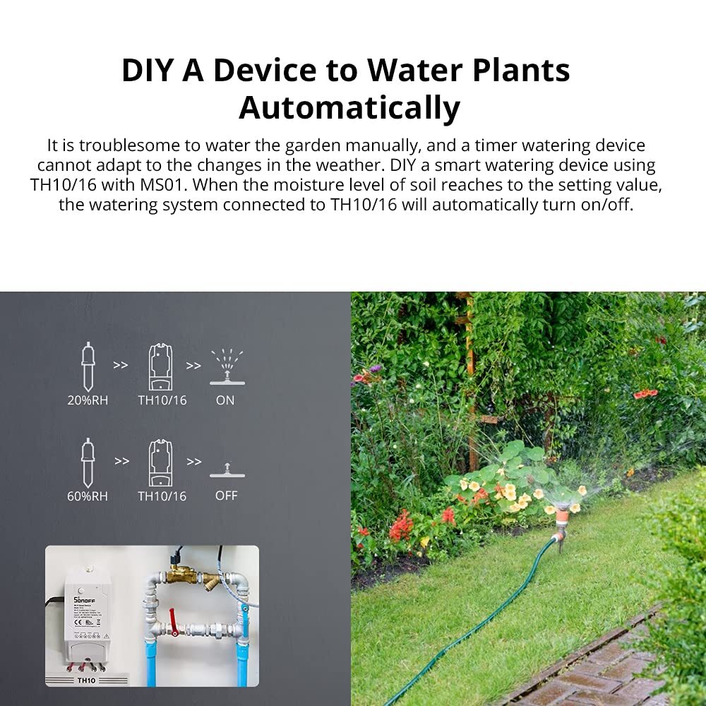 Sonoff Smart Soil Moisture Sensor MS01 RJ9 50cm