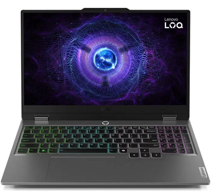 Lenovo LOQ 15IAX9 / 15.6 IPS FullHD 144Hz / Core i5-12450HX / 24Gb DDR5 / 512Gb SSD / GeForce RTX 3050 6Gb